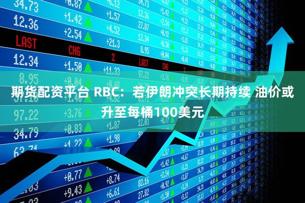 期货配资平台 RBC：若伊朗冲突长期持续 油价或升至每桶100美元